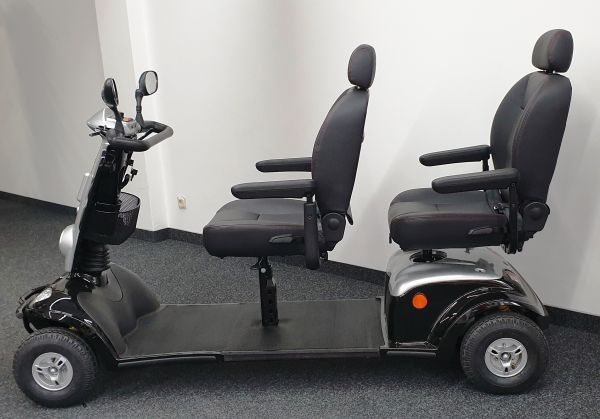 KYMCO Tandem (12 Km/h) Schwarz Zweisitzer-Elektromobil | MC ...